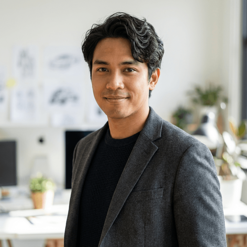 Morgan arranging their collection of articulated GaleForge3D creatures