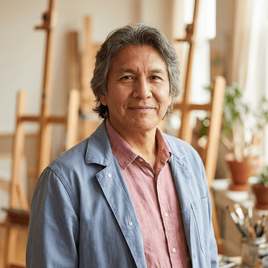 Casey unboxing a 3D printed fantasy creature with genuine excitement