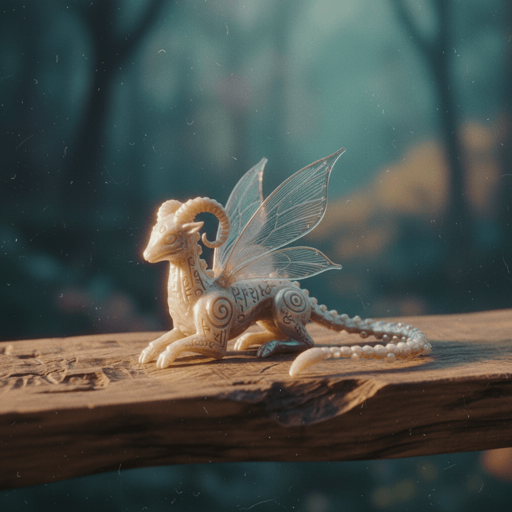 Individual fantasy creature showcasing intricate design details